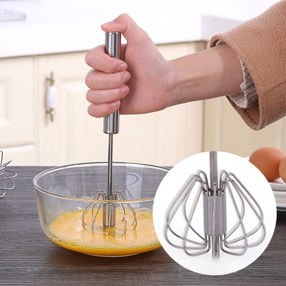 Egg Beater Household Mini Semi-automatic Manual