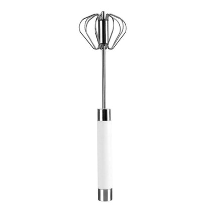 Semi-automatic Stainless Steel Egg Beater Whisk Hand Pressure