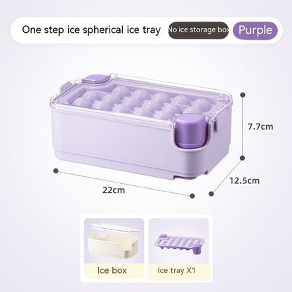 Ice Cube Mold Household Ice Hockey Storage Box