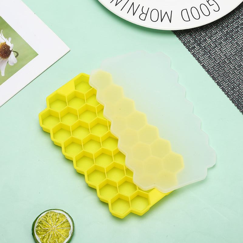 37-cell Silicone Honeycomb Ice Tray Mold