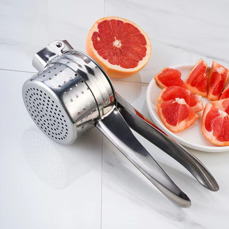 Household Multi-functional Stainless Steel Manual Juicer