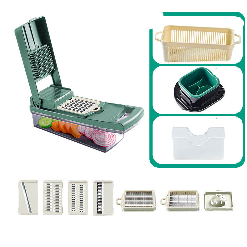 Multifunctional Vegetable Slicer Cutter Onion Cheese Grater