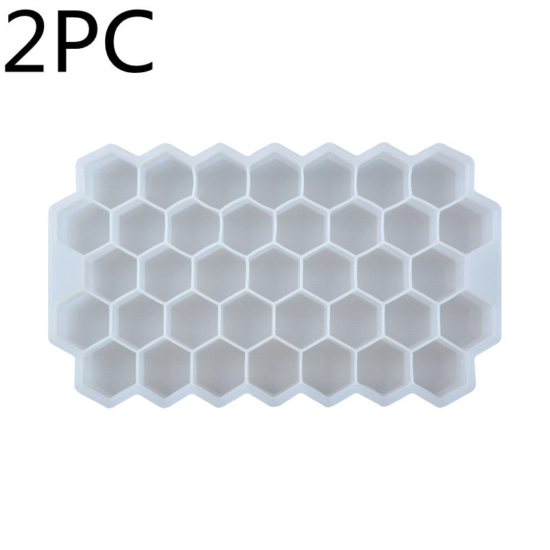 Honeycomb silicone ice tray