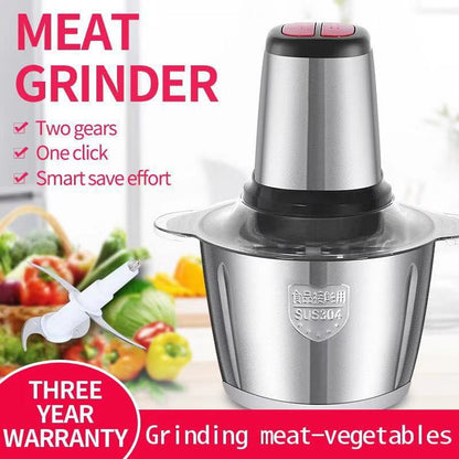 Household electric meat grinder