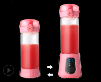 Mini electric juice cup glass portable juicer charging household cooking