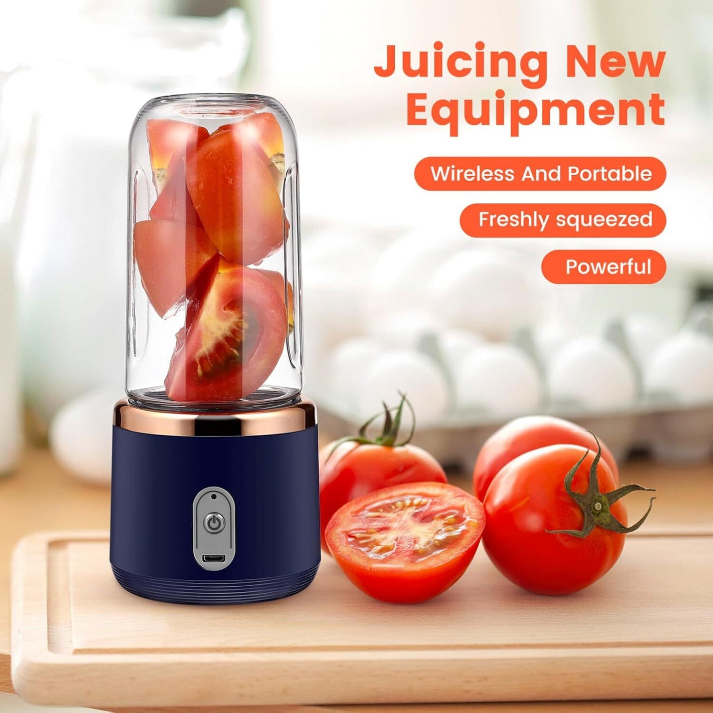 Rechargeable Electric Fruit Juice Maker Portable Blender