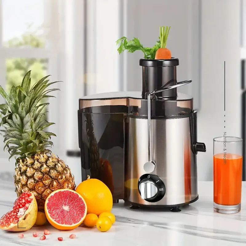 Versatile 3-Inch Wide Mouth Juicer Machine