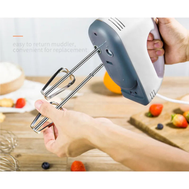 Multifunctional 7 Speed Egg Beater Mini Mixer Electric