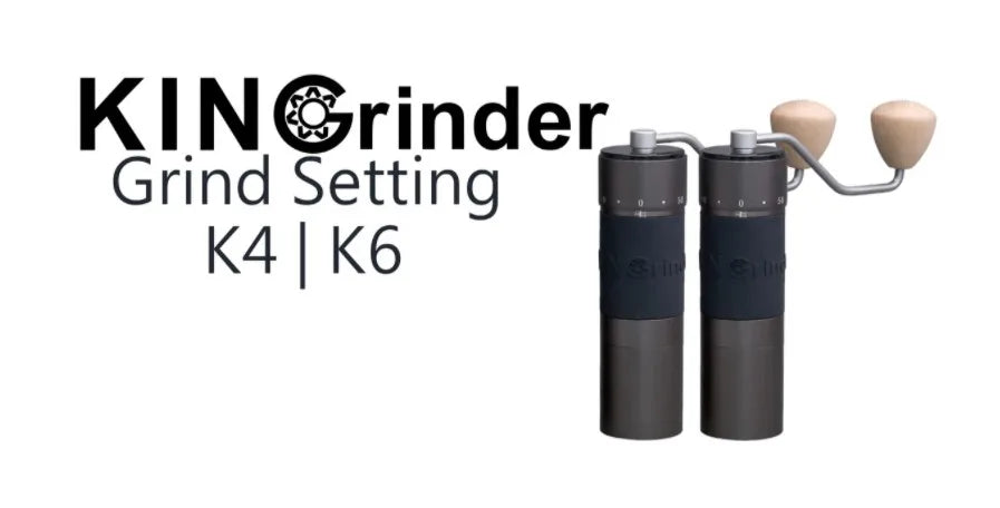Kingrinder K4 /K6 manual coffee grinder portable mill