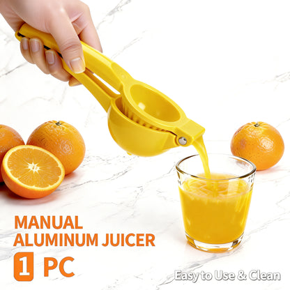 Manual Lemon Fruit Juicer Aluminum Alloy