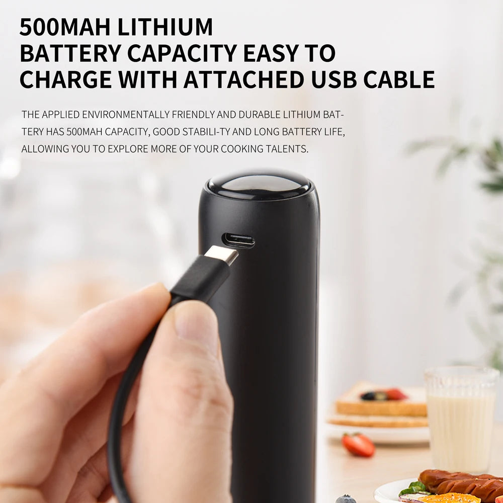 Kitchen Powerful Stirrer Milk Frother Handheld Foam Maker