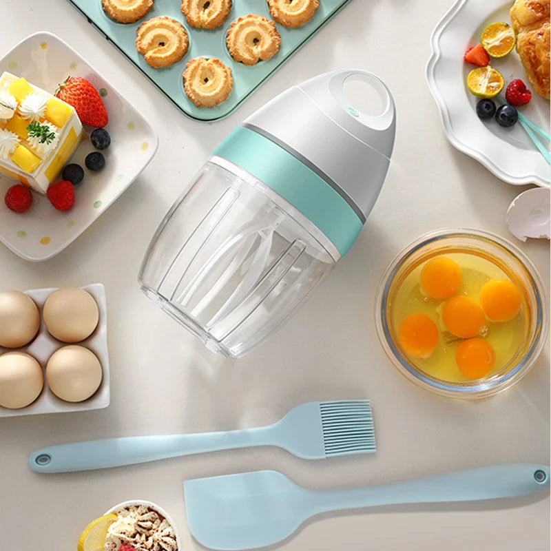 Household Automatic Whisk Electric Milk Frother Whipped Cream