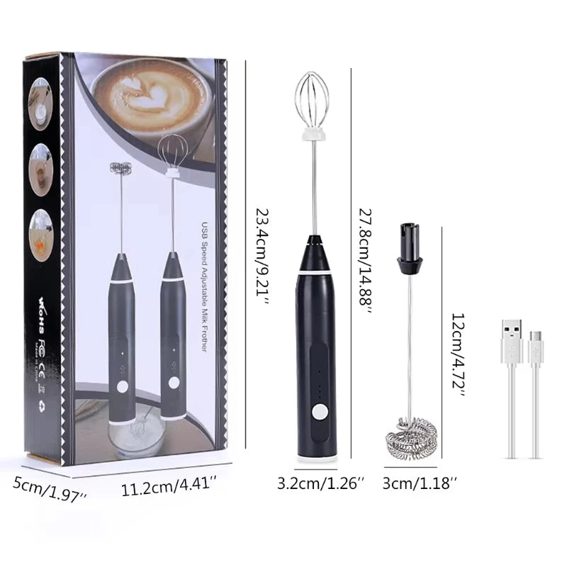 Handheld Electric Egg Beater, Milk Cream Coffee Blender