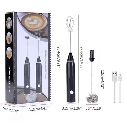 Handheld Electric Egg Beater, Milk Cream Coffee Blender