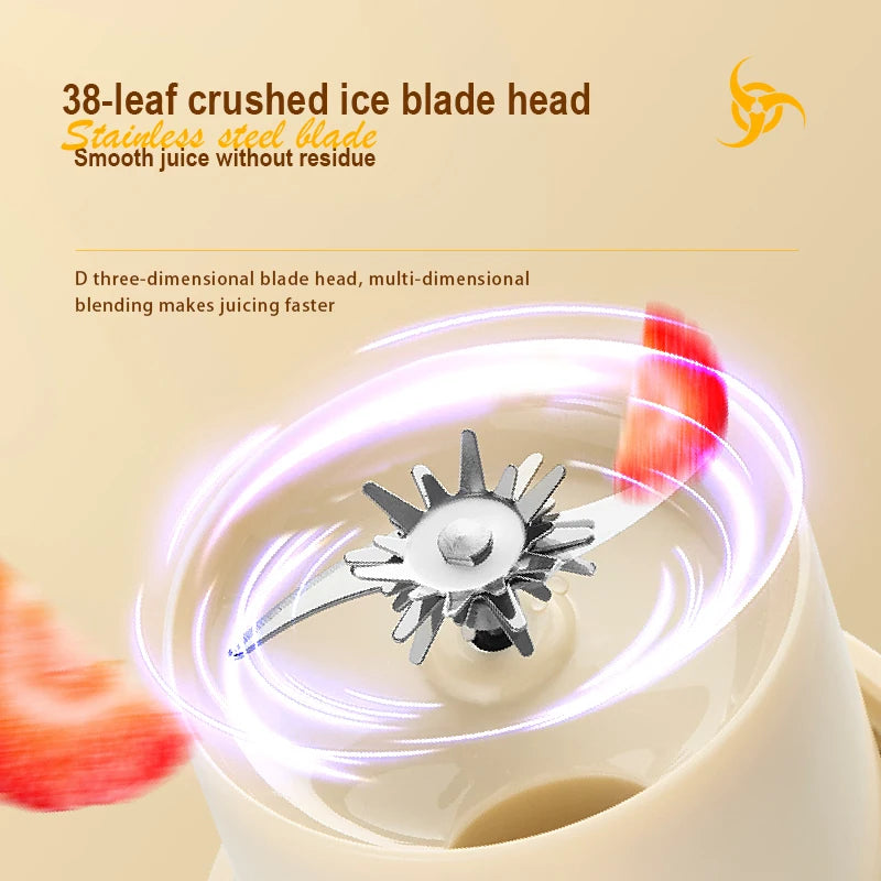 Portable Electric Juice Cup, Mini Personal Blender