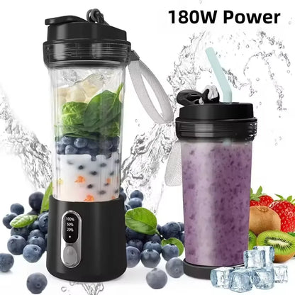 Fresh Fruit Blender 4 Blade Smoothie Juices Cup Blender