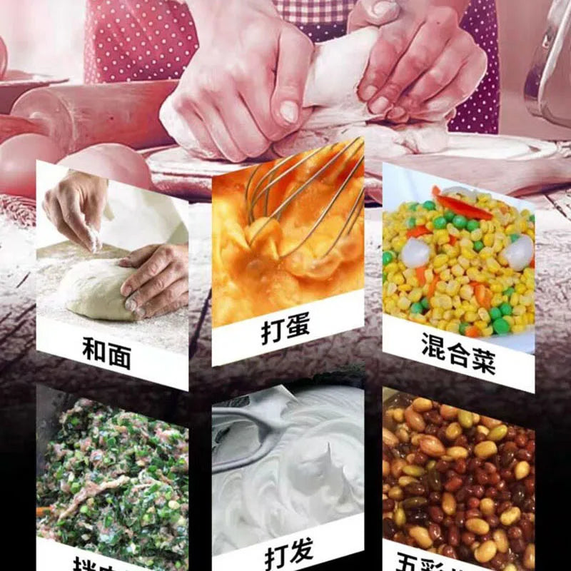 Fully Automatic Household Dough Mixer Stainless Steel Stuffing Machine