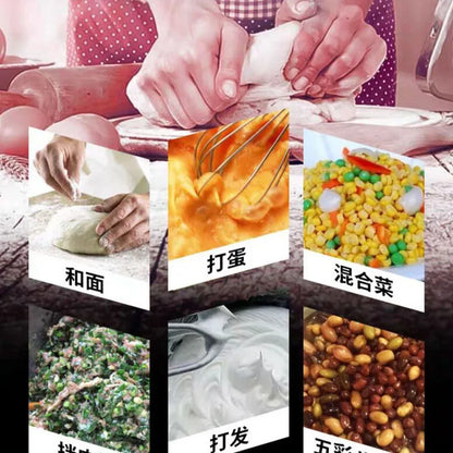 Fully Automatic Household Dough Mixer Stainless Steel Stuffing Machine