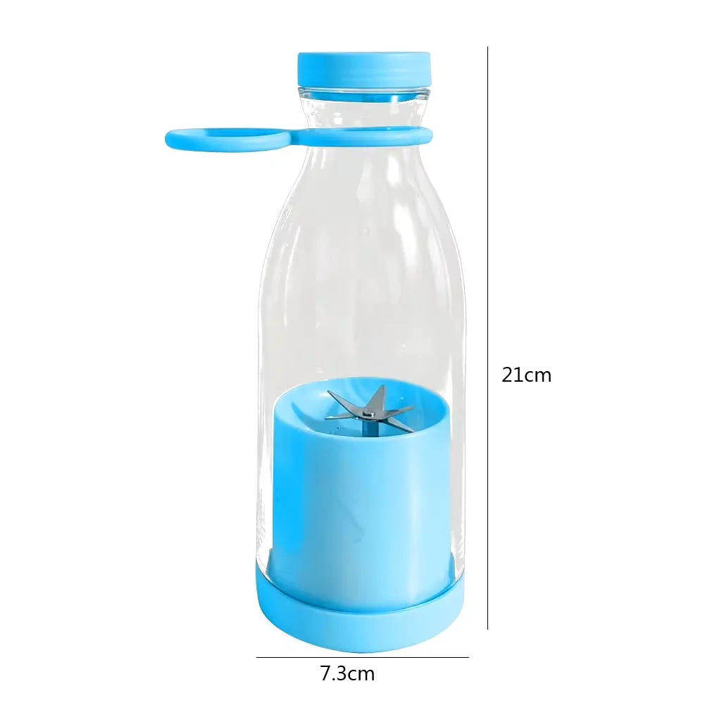 420ml Electric Juicer Mini Wine Bottle Blender Fruit Mixers