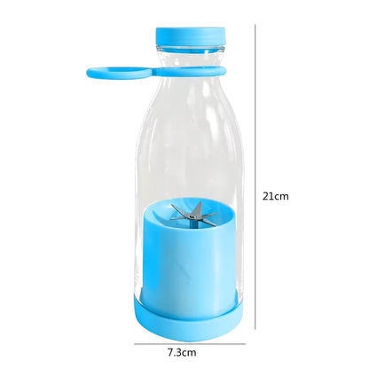 420ml Electric Juicer Mini Wine Bottle Blender Fruit Mixers