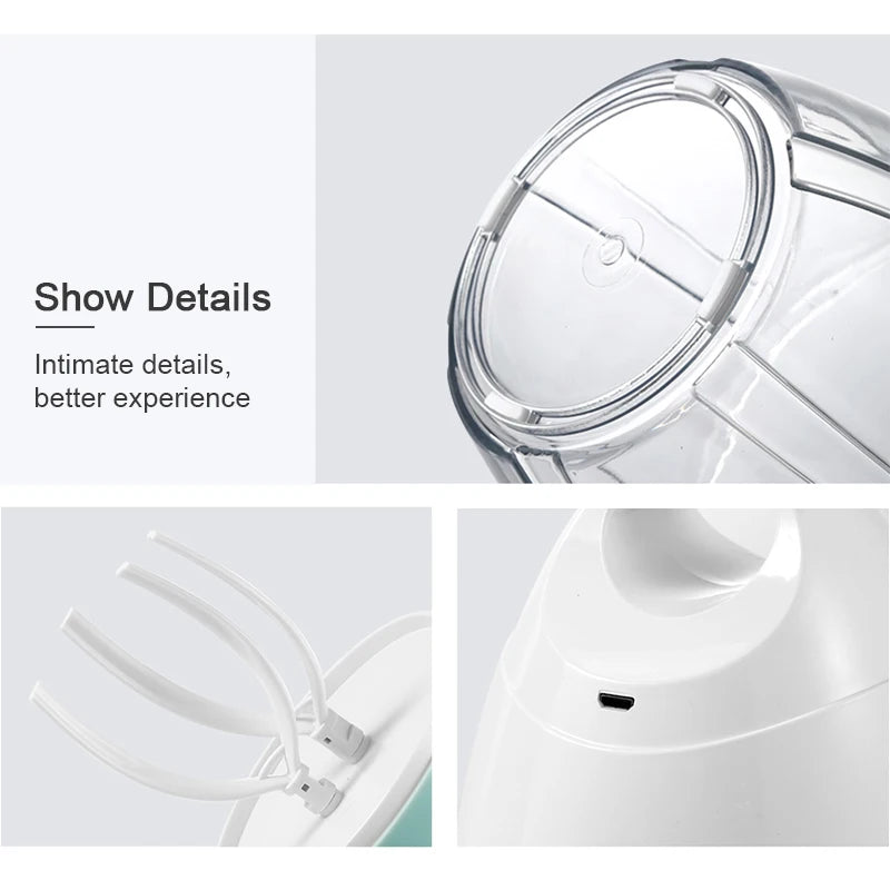Household Automatic Whisk Electric Milk Frother Whipped Cream