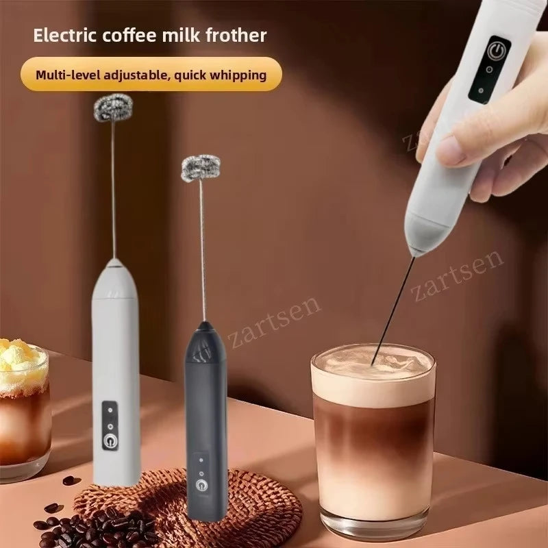 Handheld Electric Milk Coffee Mixer, Egg Beater,