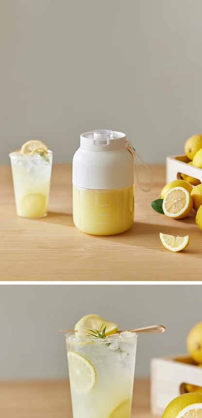 Portable Digital Display Fruit Juicer Blender Ice Blender