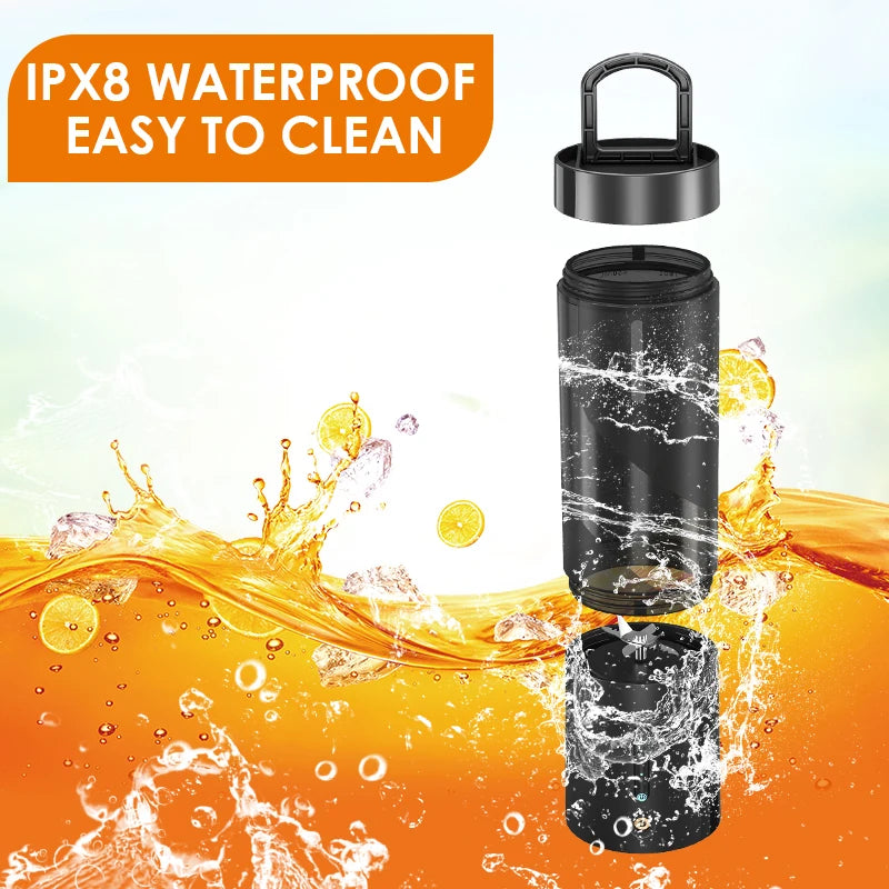 Portable Electric Juice Blender USB Rechargeable Fruit Juicer