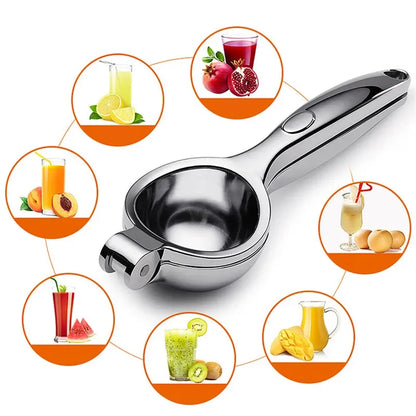 Manual Lemon Squeezer Zinc Alloy Citrus Press Heavy Duty