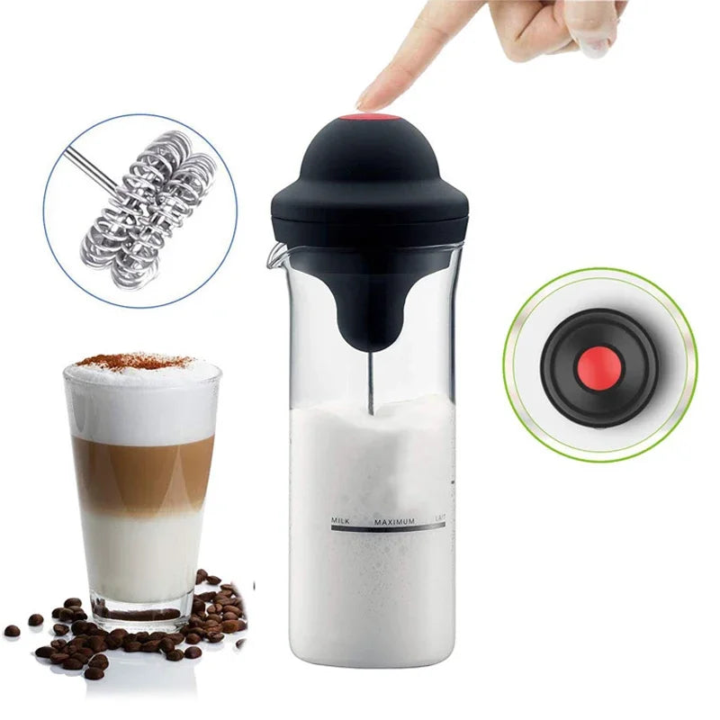 Mixing Head Coffee Stirrer 400ml Household Milk Frother