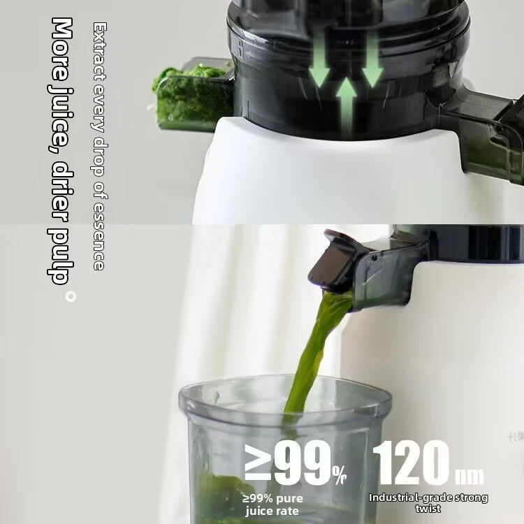 Large-Caliber Juicer Automatic Juicer Low-Speed Slag Juice