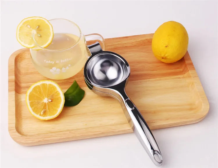 Manual Lemon Squeezer Zinc Alloy Citrus Press Heavy Duty
