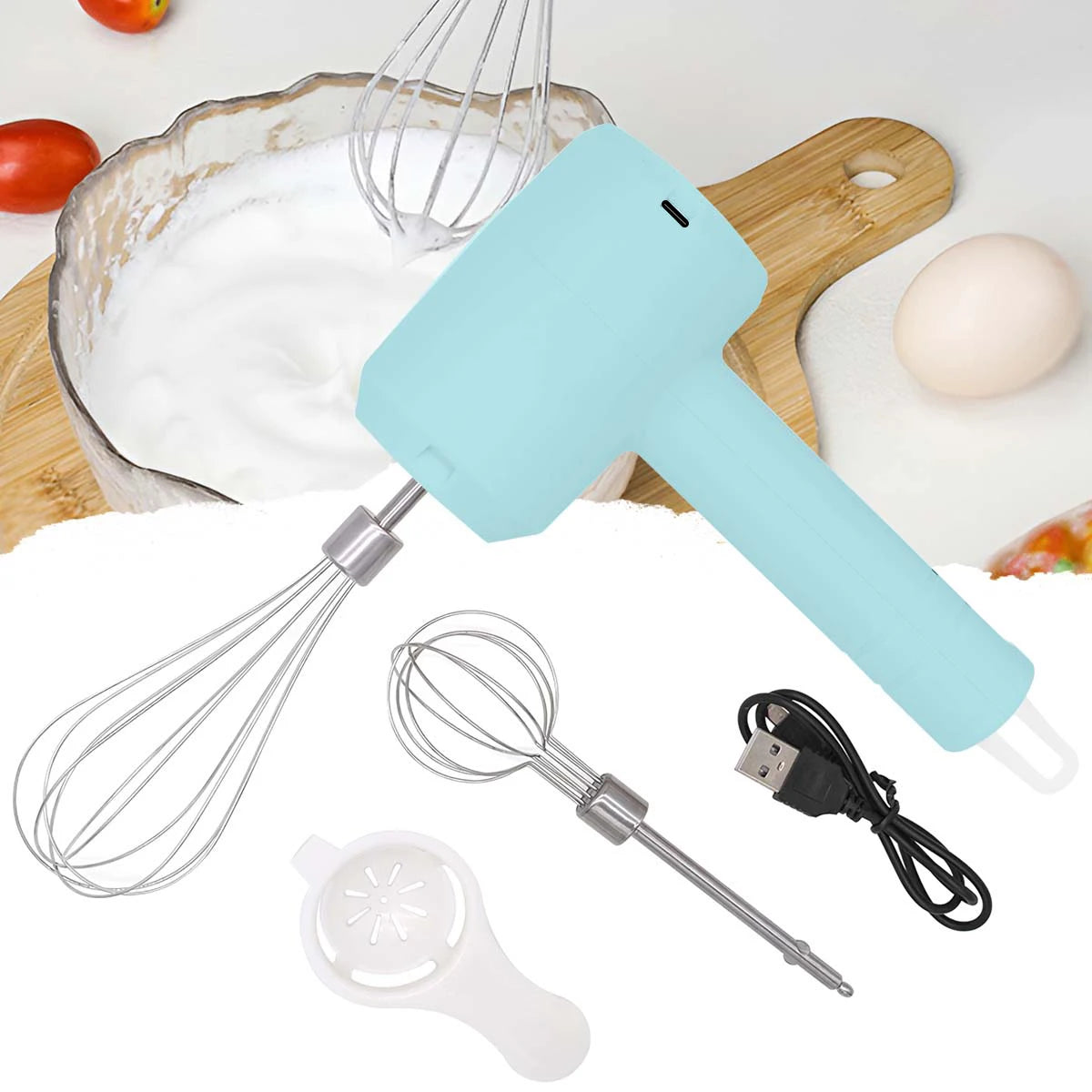 Electric Whisk Twin Stick Model Electric Milk Froth