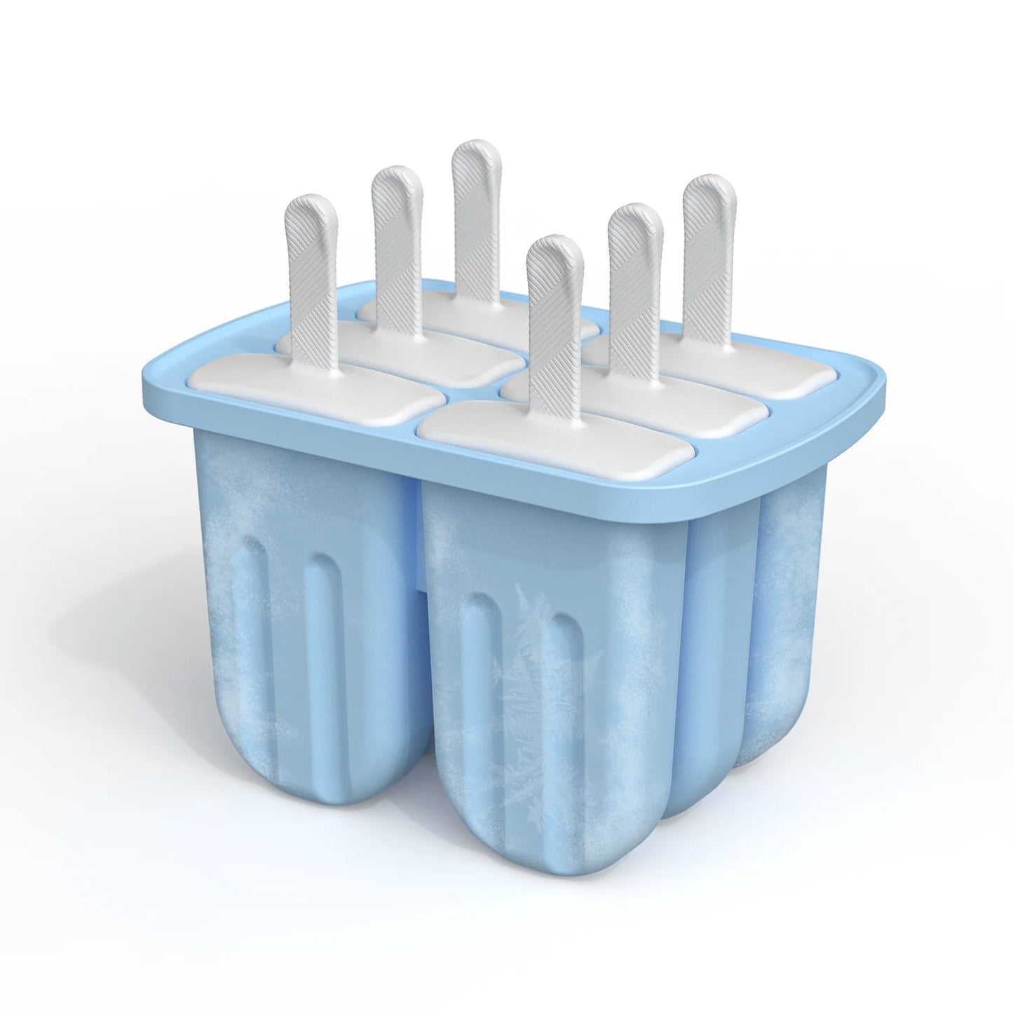 Silicone Popsicle Mold 6 Cavity Popsicles Molds