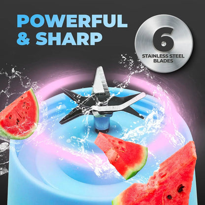 Portable Mini Electric Juicer USB Charging Fruit