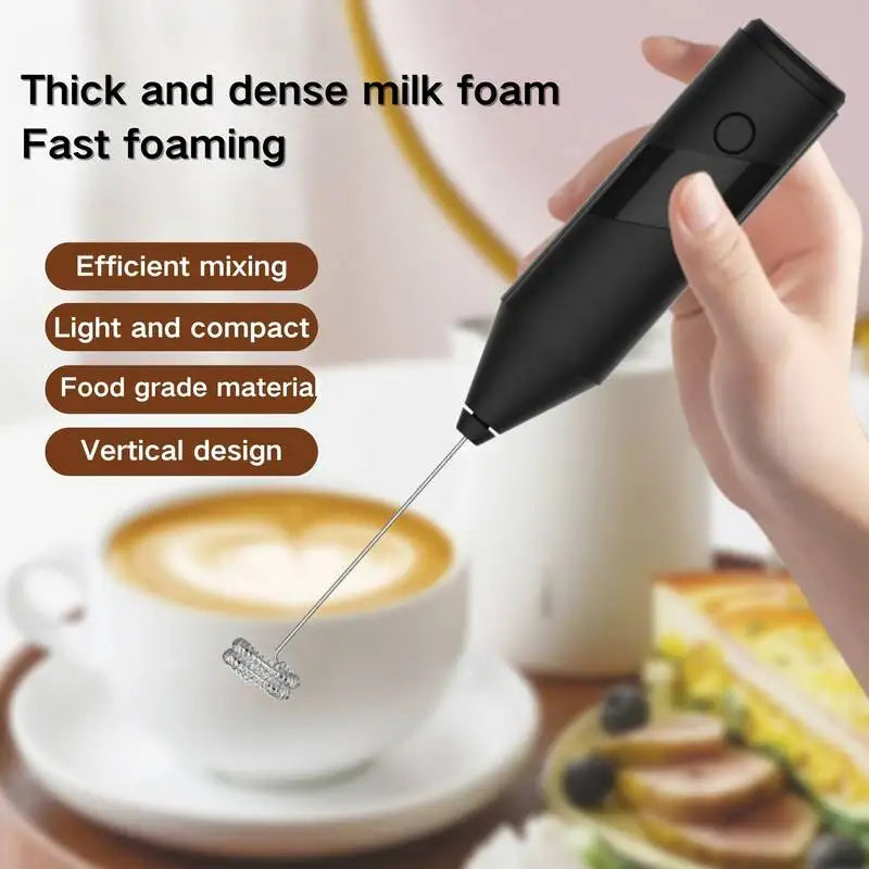 Battery Powered Milk Frother Coffee Drink Mixer Milk Foamer Kitchen Tools