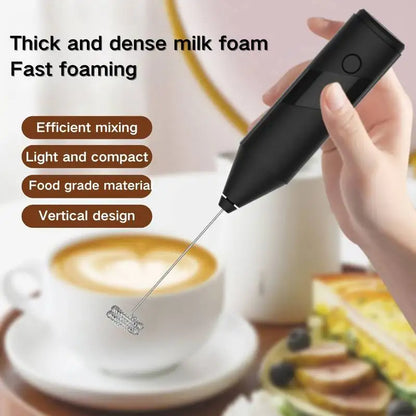 Battery Powered Milk Frother Coffee Drink Mixer Milk Foamer Kitchen Tools