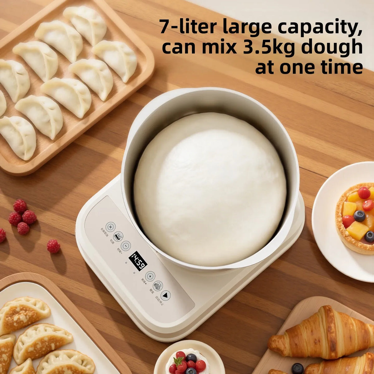 2026 7L Automatic Dough Mixer One Touch Proofing