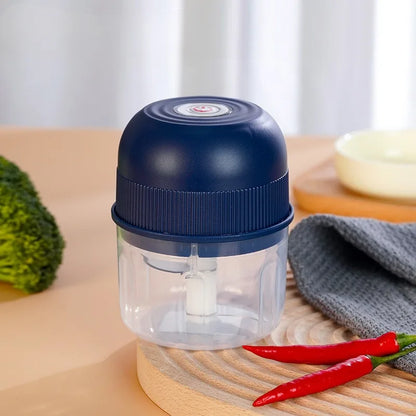 260ML Electric Meat Grinder, Rotary Garlic Grinder