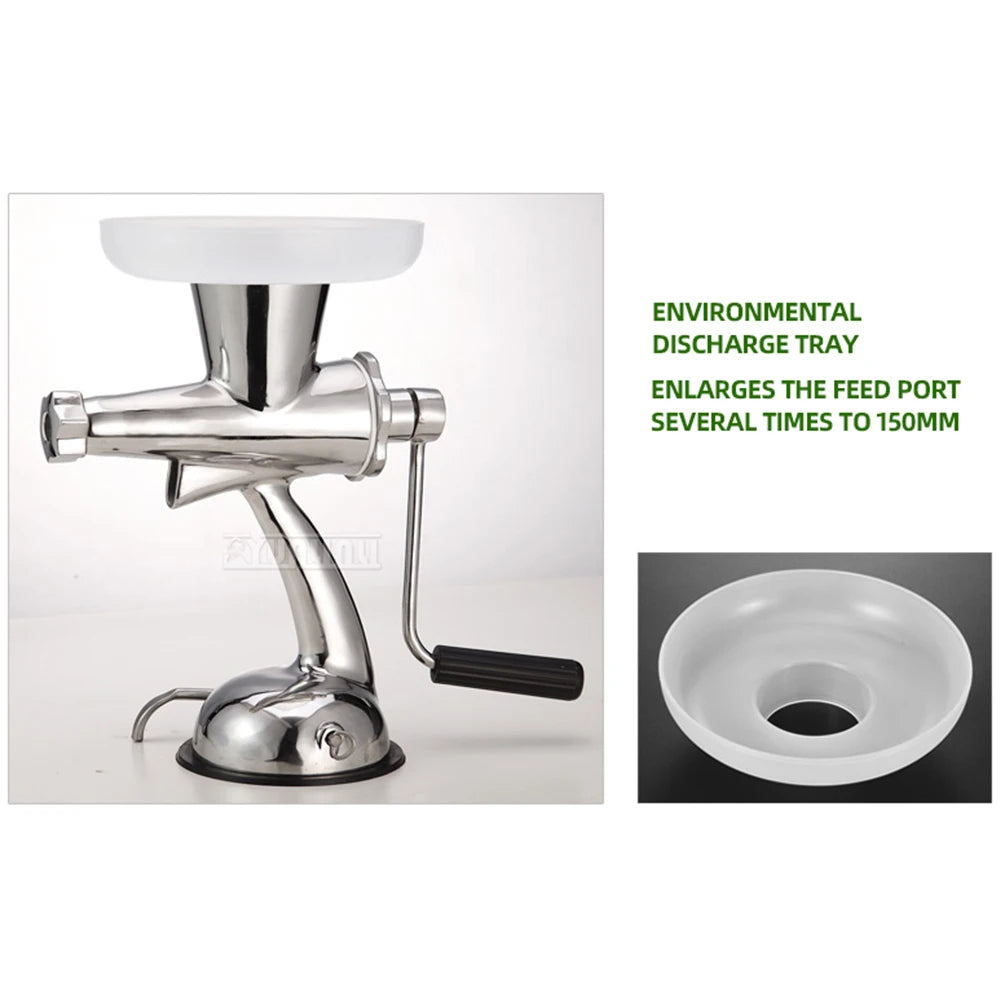 Stainless Steel Manual Juicer Orange Ginger Hand Pressed Blender Celery Wheat Seedling Juicer