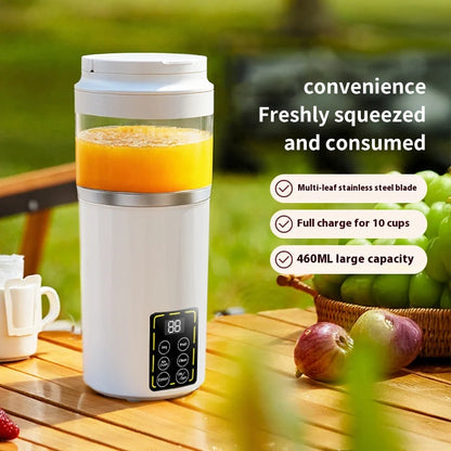 USB charging handheld juicer digital blender