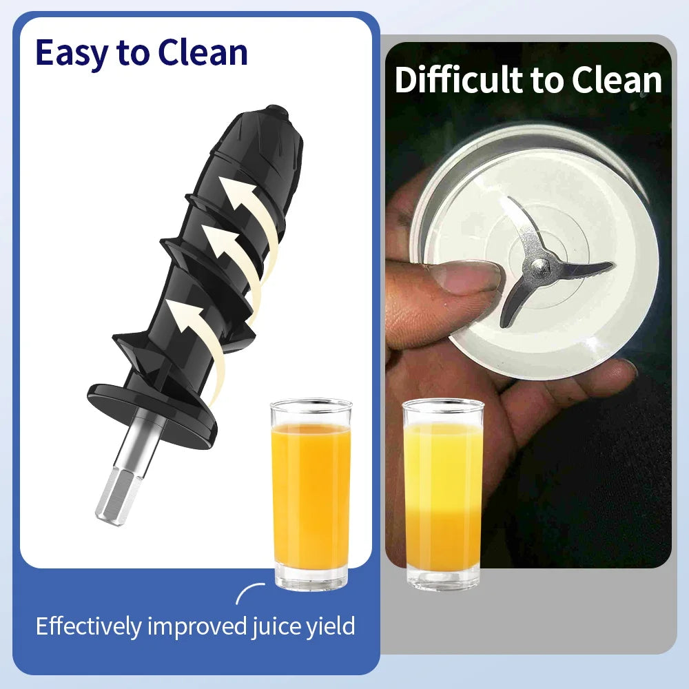 LUFVEBUT Slow Juicer Vegetables And Fruits Electric
