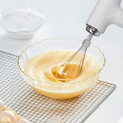 1 Portable Electric Mixer and Mixer