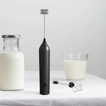 Wireless Electric Mini Milk Frother Coffee Whisk Portable Egg Beater
