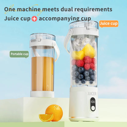 Portable Blender Cup, Electric USB Juicer Blender