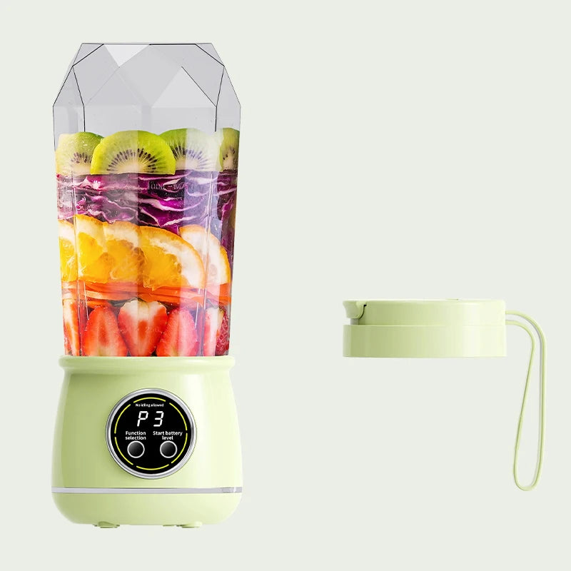 Portable juicer cup, 500ML Portable juicer, Multifunctional