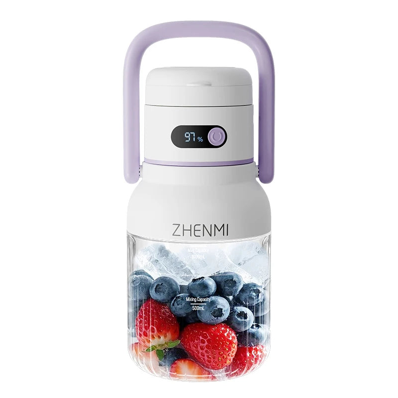 Portable Juicer 33oz. Vessel USB-C Rechargeable For Juicing