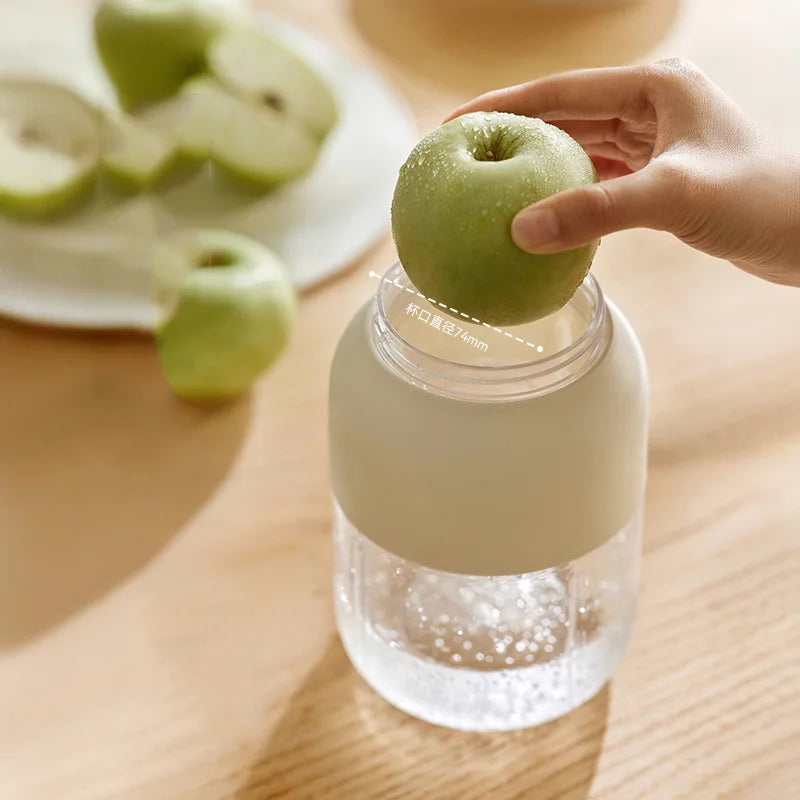 Portable Digital Display Fruit Juicer Blender Ice Blender