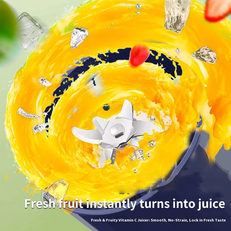 USB charging handheld juicer digital blender