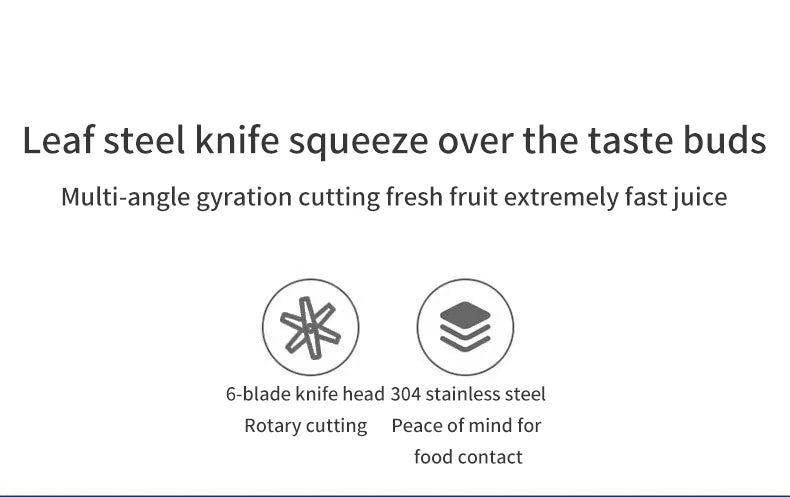 New Portable USB Fresh Fruit Juice Blender Mini Mixer
